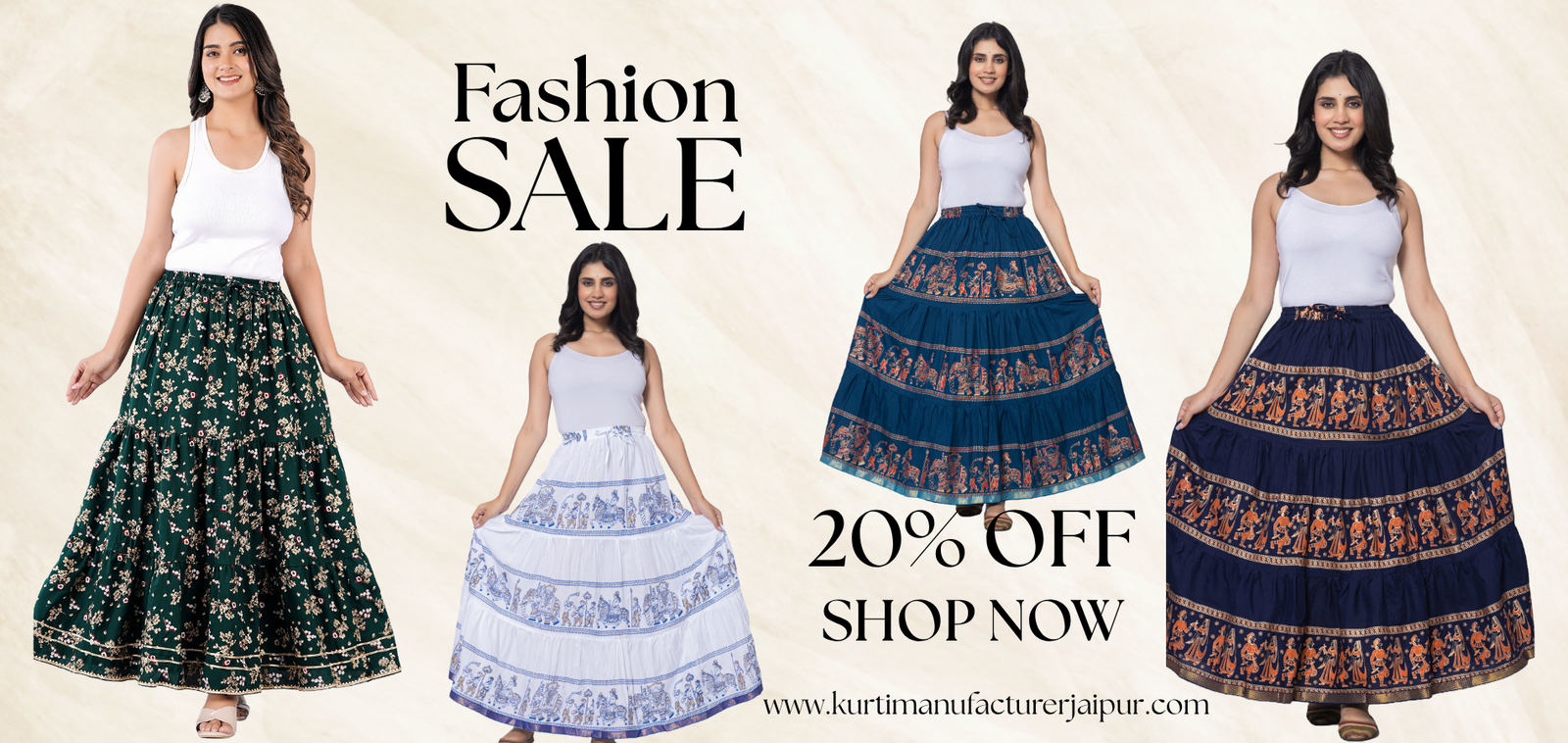 Kurti & Skirt Manufacturer in Jaipur